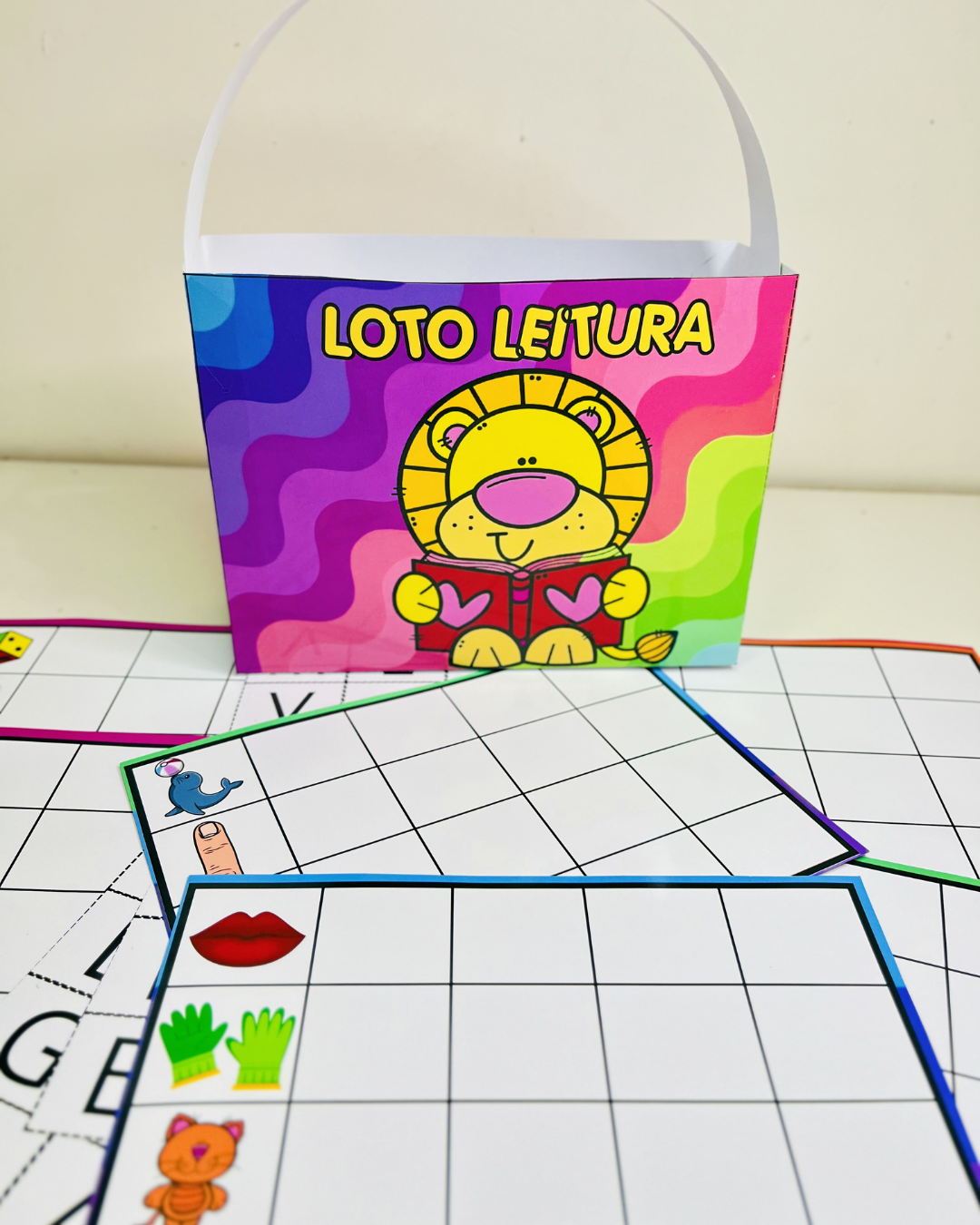 Loto Leitura - Fichas de Palavras Dissílabas - Imagem 3