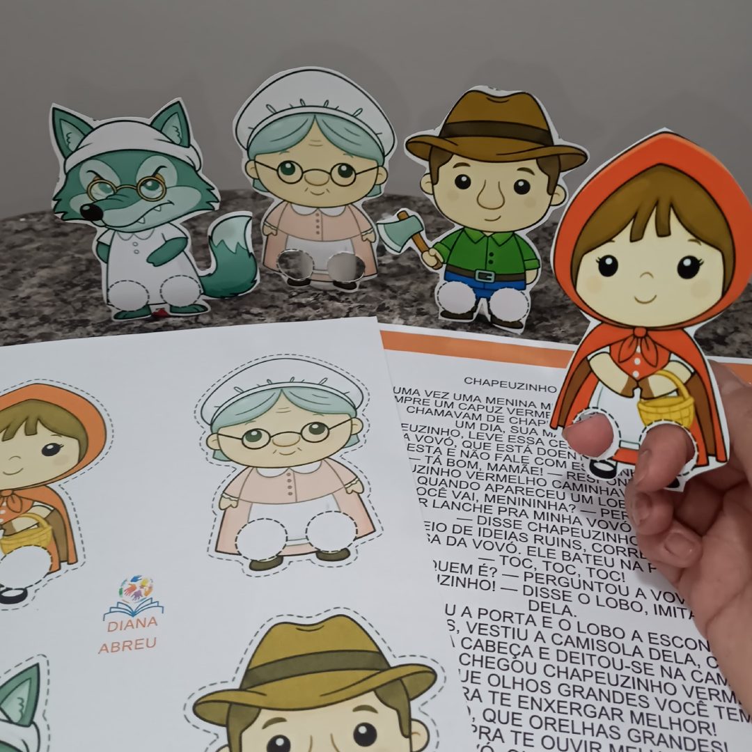 DEDOCHES – CHAPEUZINHO VERMELHO