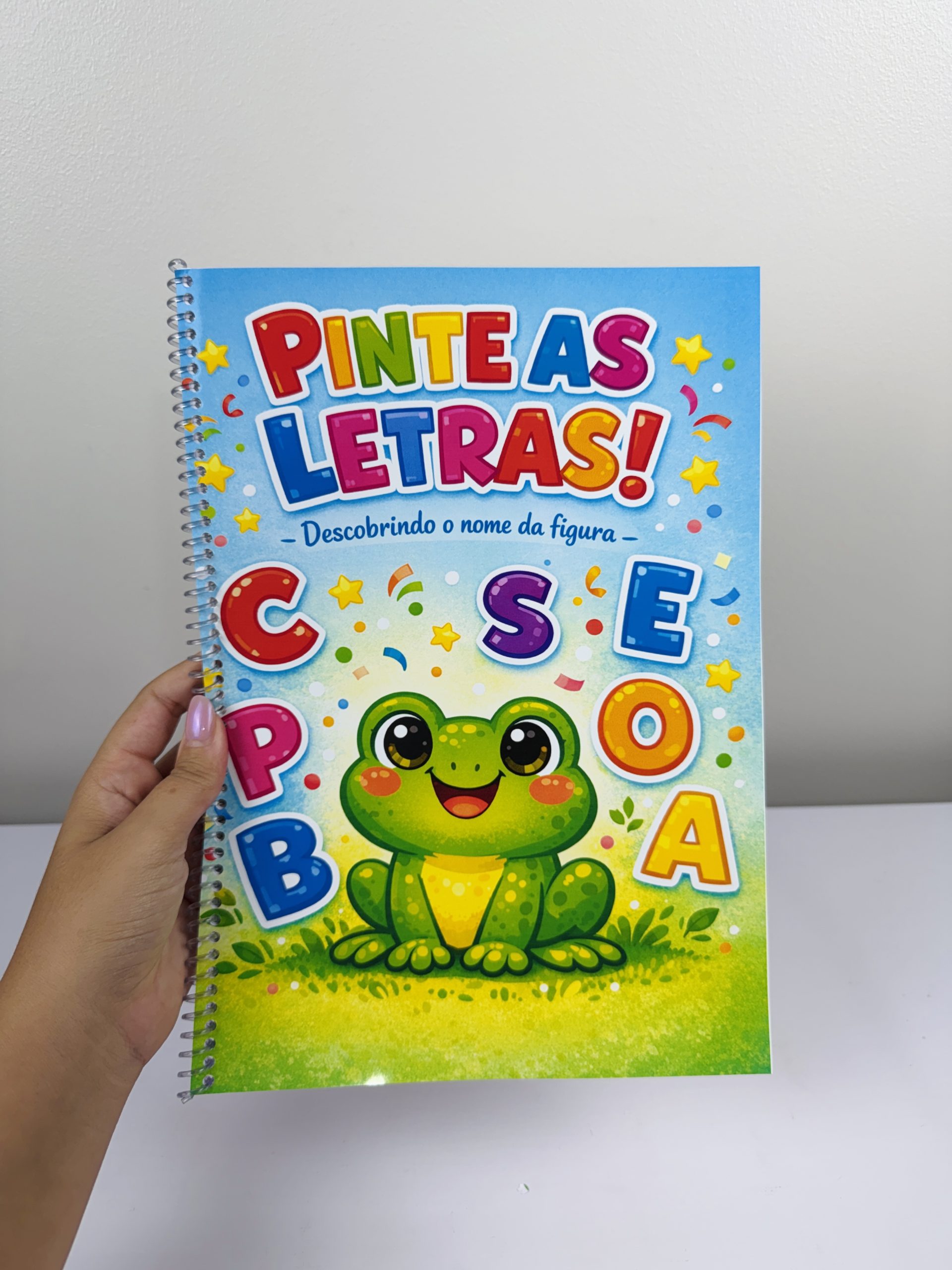APOSTILA – PINTE AS LETRAS!