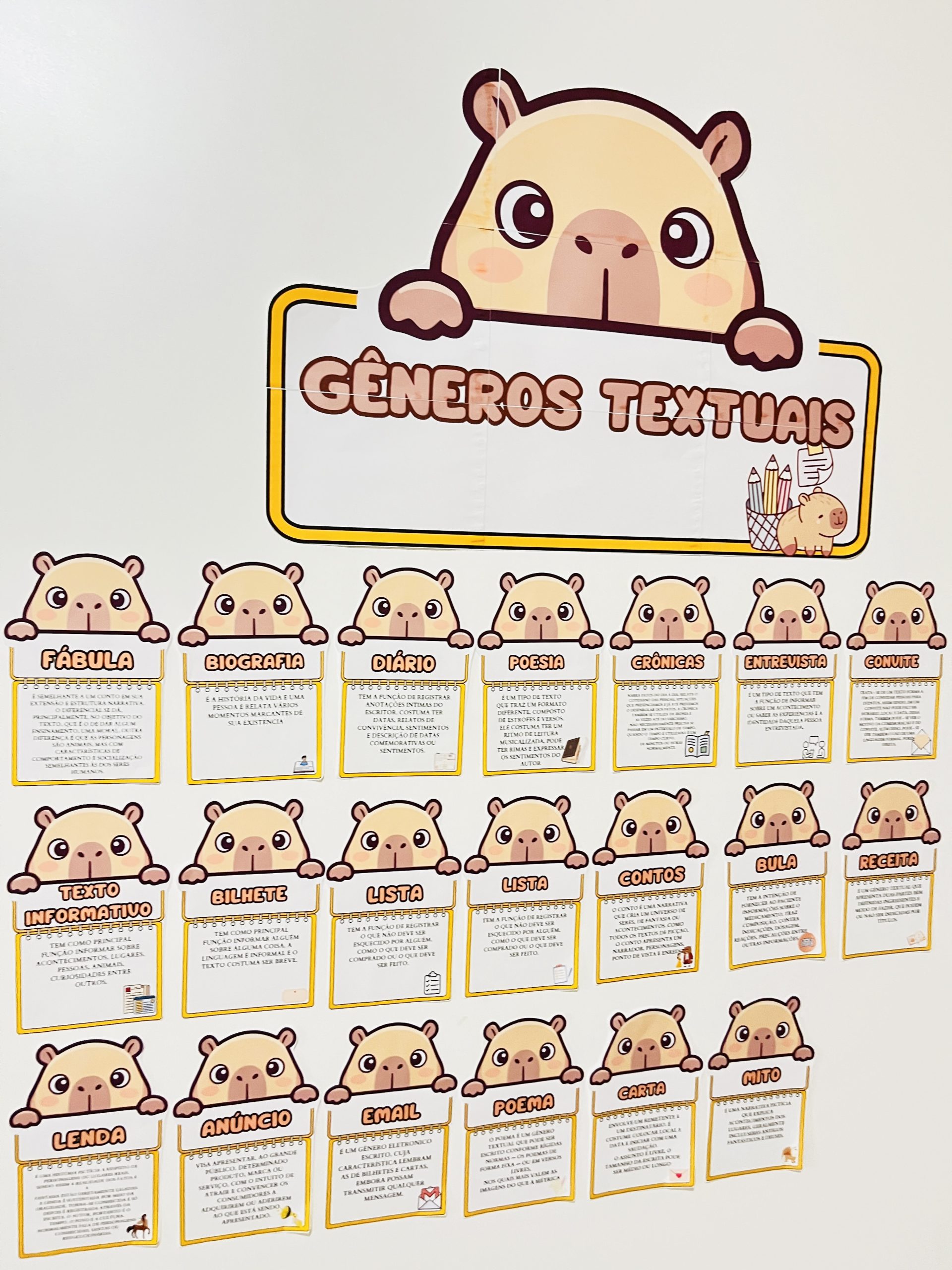 Painel Completo de Gêneros Textuais - Imagem 2