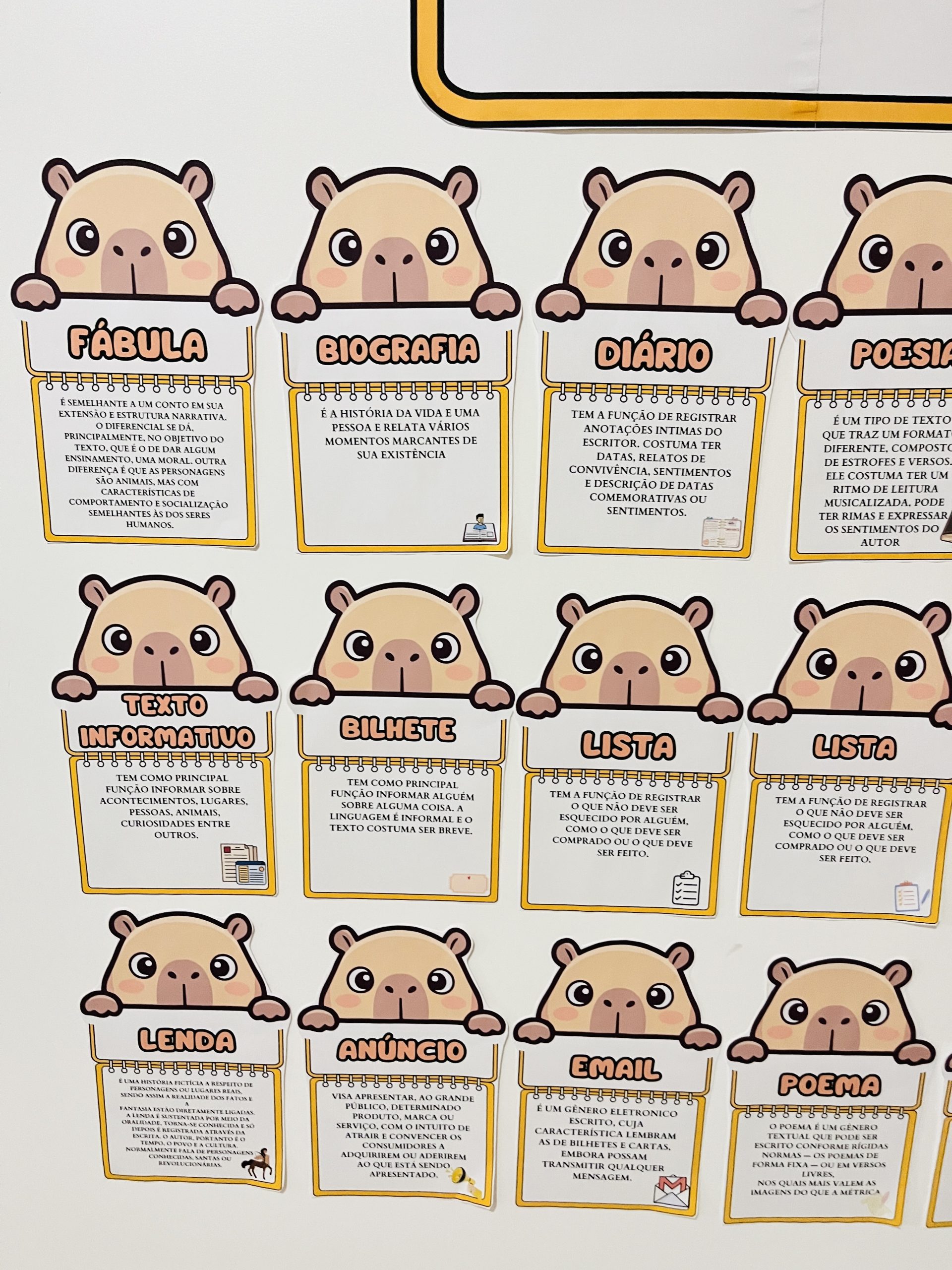 Painel Completo de Gêneros Textuais - Imagem 4