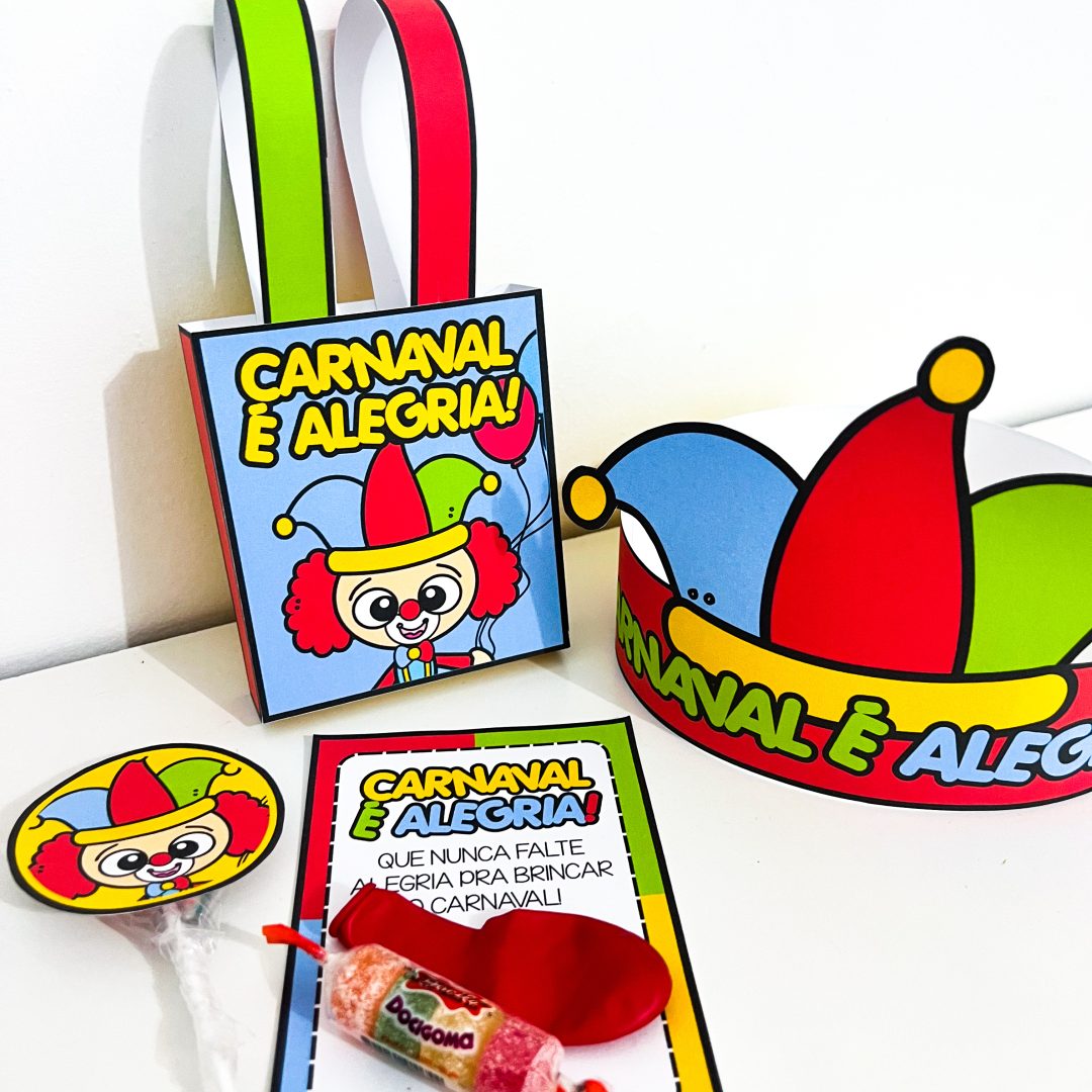 Kit Lembrancinhas de Carnaval