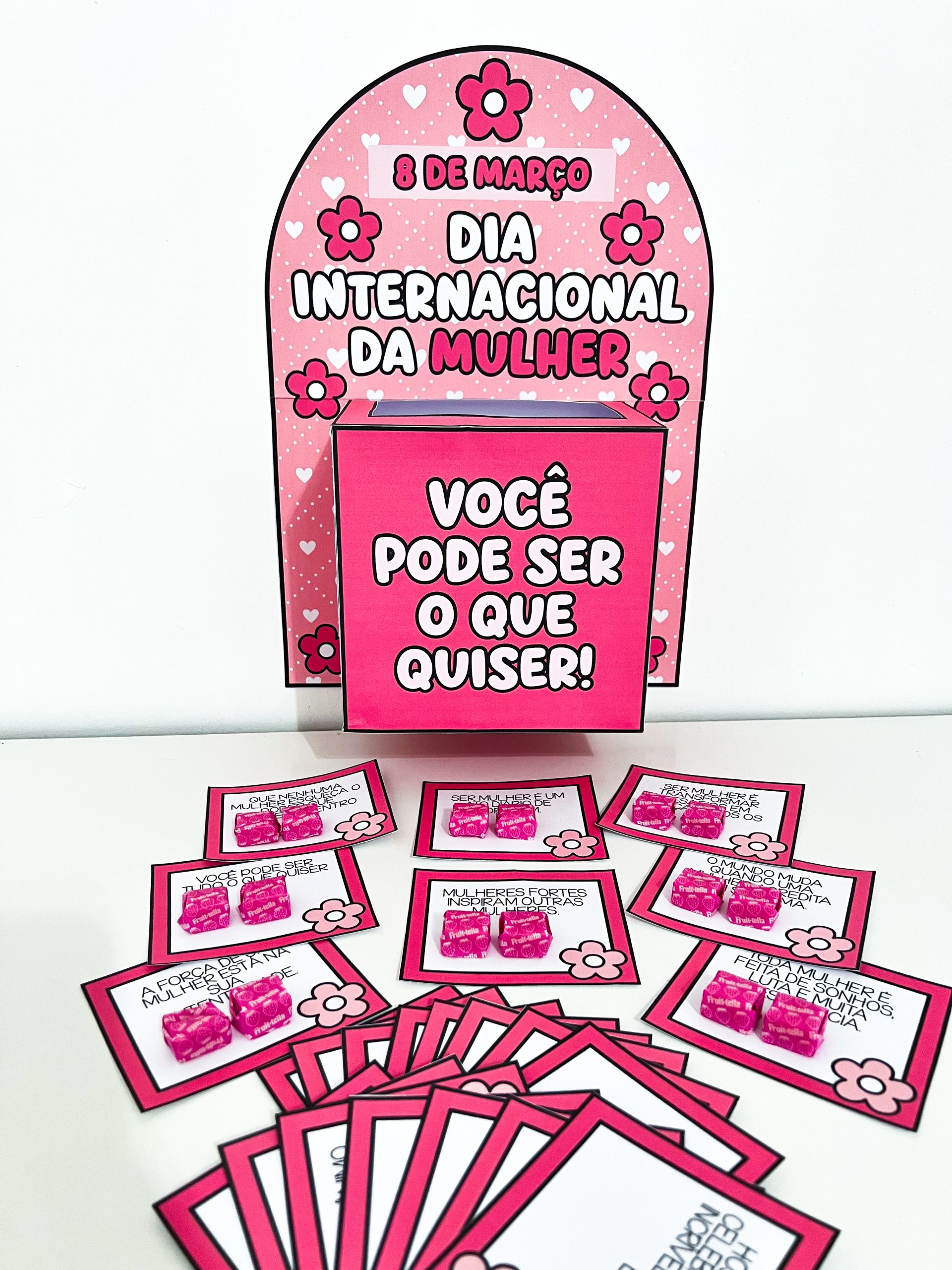 Caixa Motivacional Dia Internacional da Mulher - Imagem 5