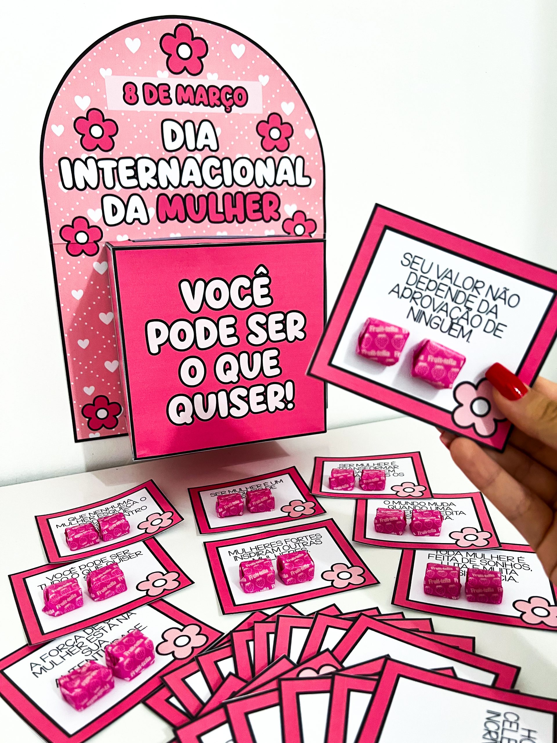 Caixa Motivacional Dia Internacional da Mulher - Imagem 8