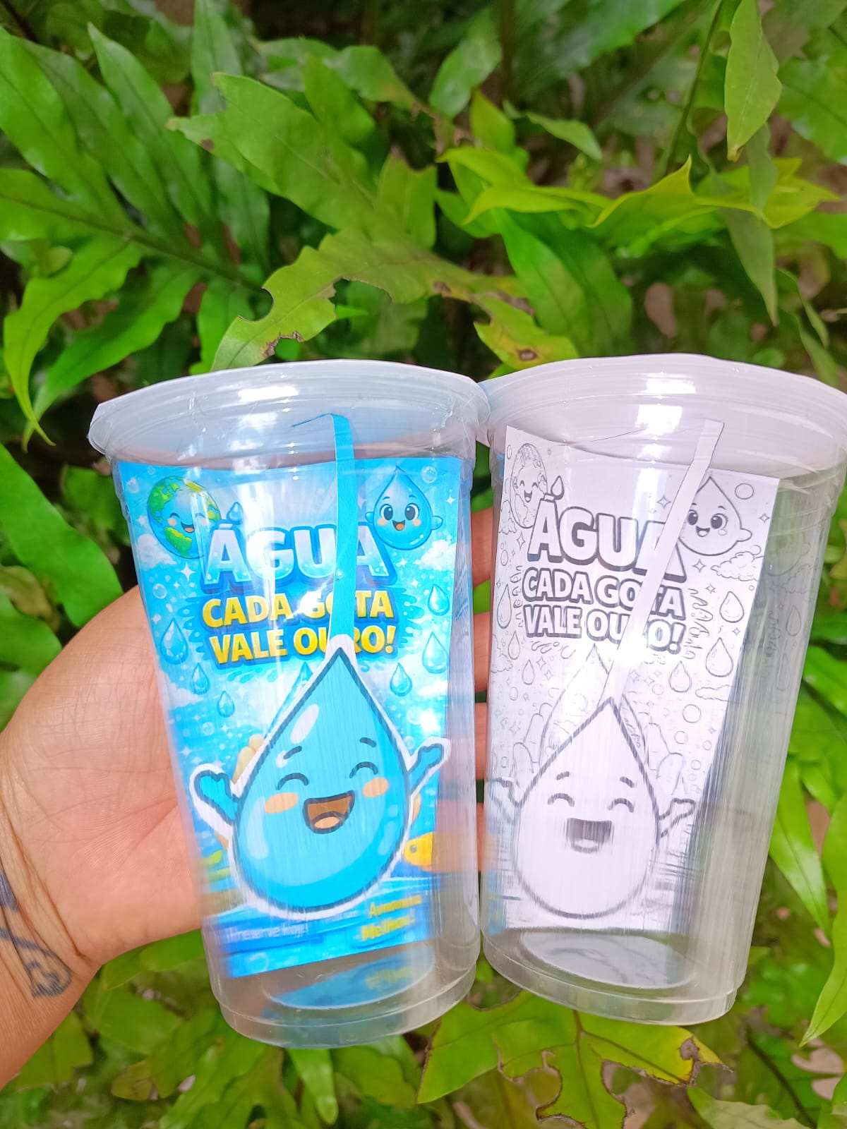 Arte para COPINHO DIA DA ÁGUA