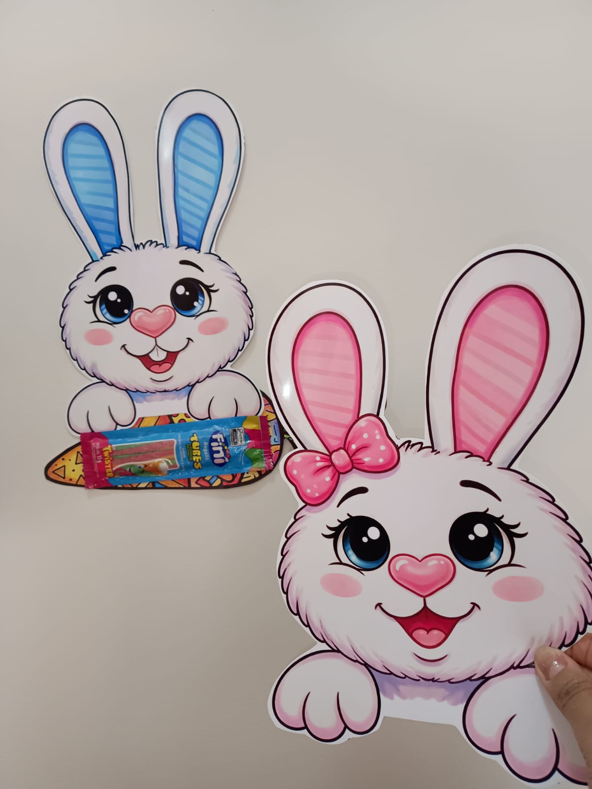 KIT PÁSCOA – COELHOS E CENOURAS - Imagem 2