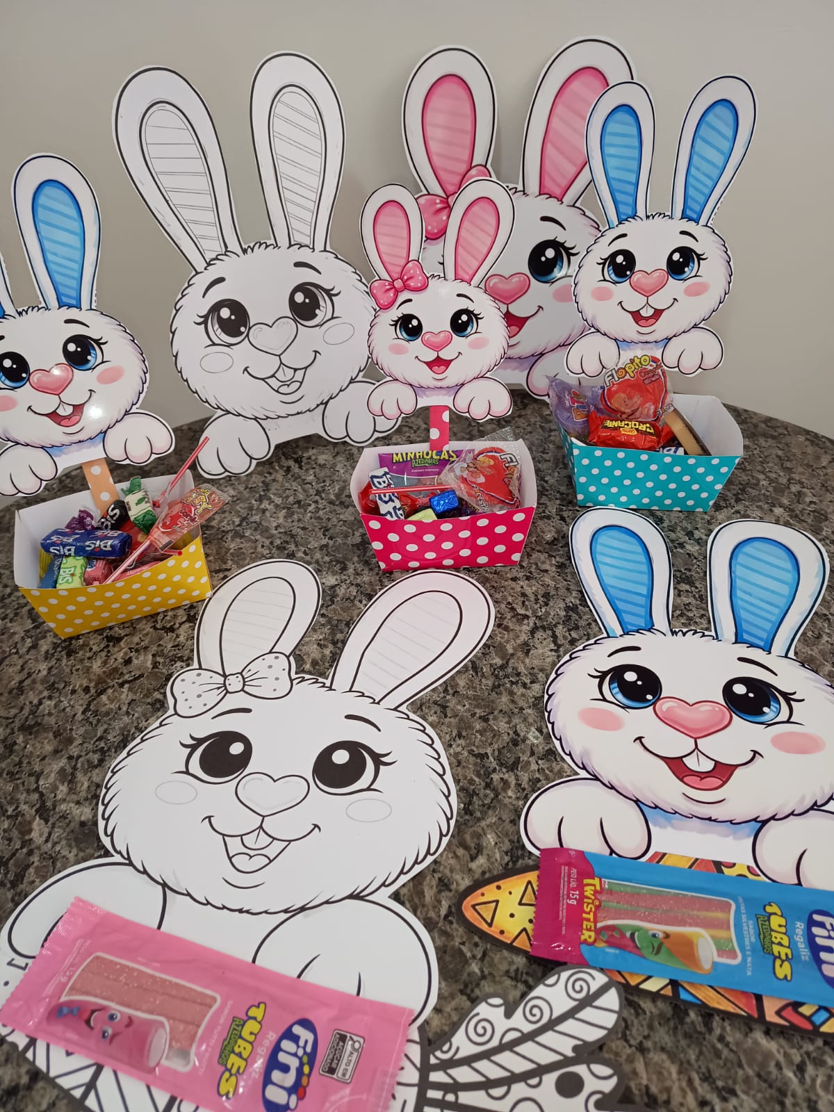 KIT PÁSCOA – COELHOS E CENOURAS - Imagem 4