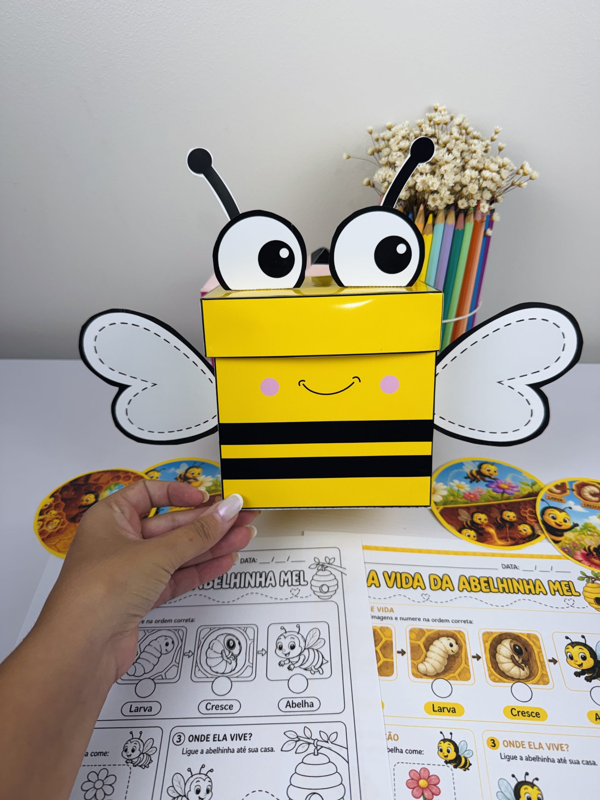 CAIXA DA ABELHINHA MEL – MATERIAL COMPLETO