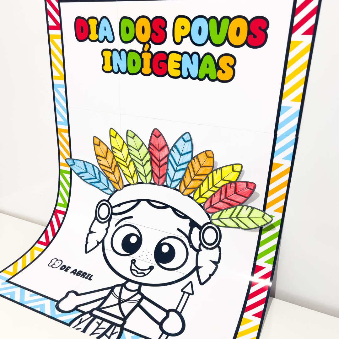 Cartaz Colaborativo Dia dos Povos Indígenas