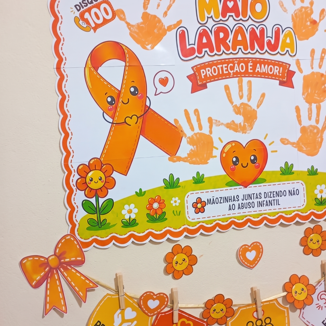 PAINEL MAIO LARANJA