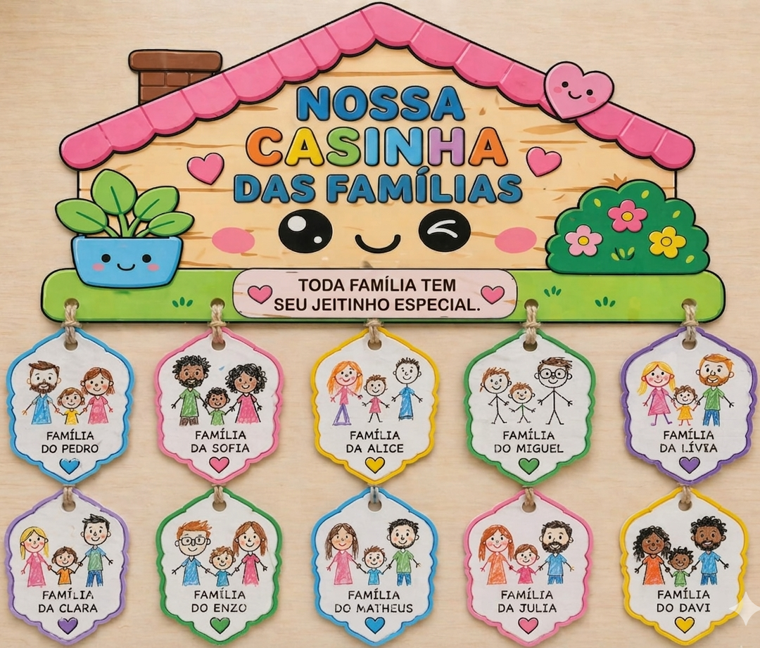 PAINEL -CASINHA DA FAMÍLIA”