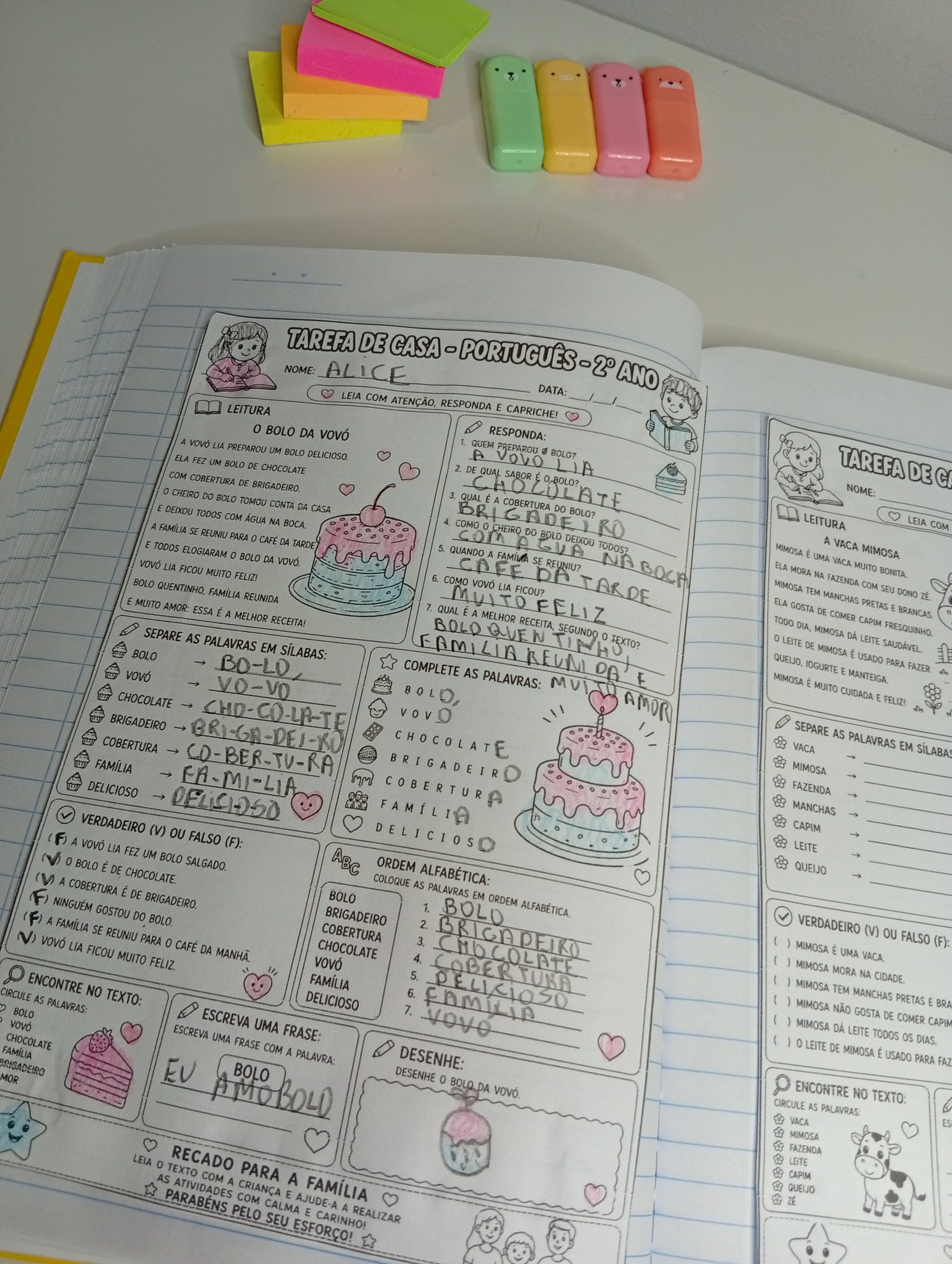 TAREFINHAS DE CASA – 2º ANO - Imagem 8
