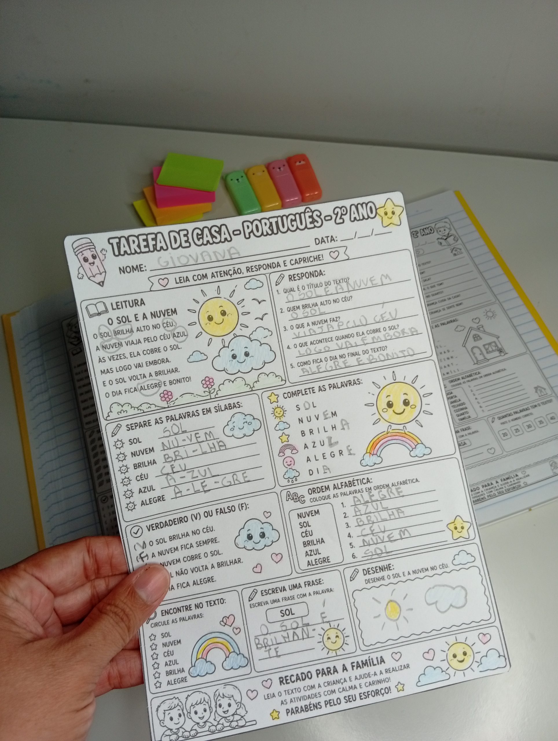 TAREFINHAS DE CASA – 2º ANO - Imagem 5