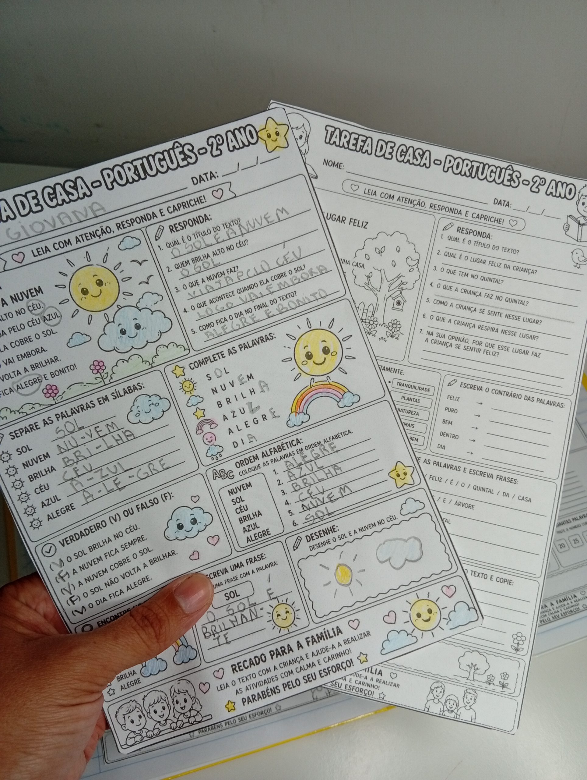 TAREFINHAS DE CASA – 2º ANO - Imagem 4