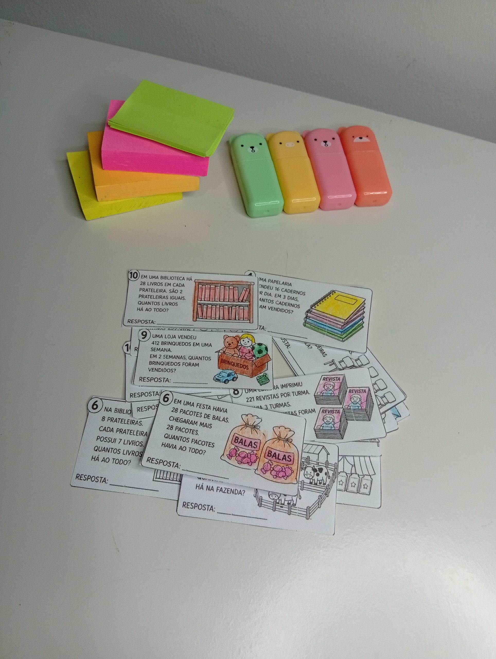 100 probleminhas de matemática - multiplicação - Imagem 2