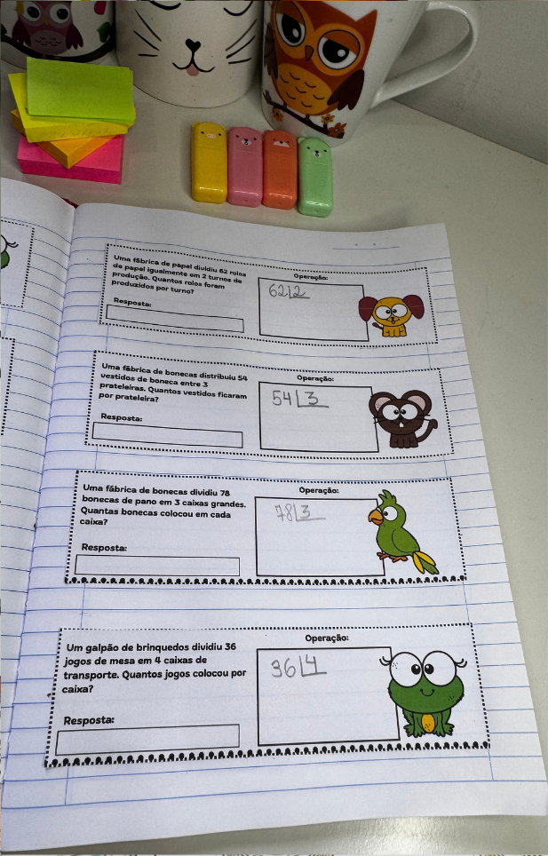 240 PROBLEMINHAS DE DIVISÃO – 3º ANO - Imagem 3