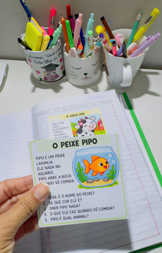 FLASHCARDS DE INTERPRETAÇÃO — 2º ANO - Imagem 14