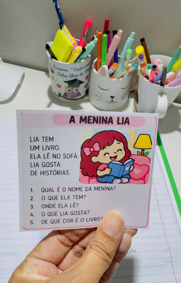FLASHCARDS DE INTERPRETAÇÃO — 2º ANO - Imagem 2