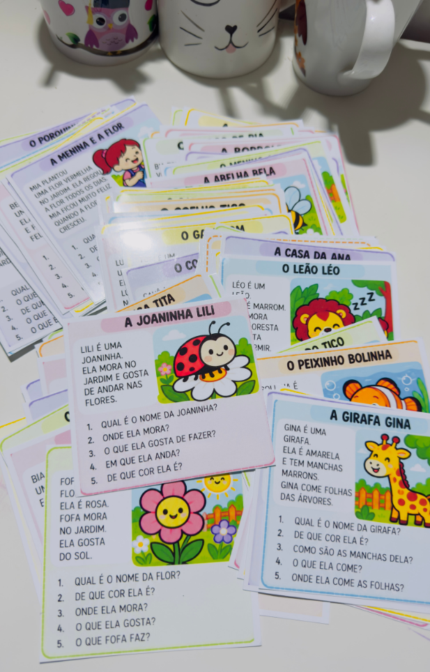 FLASHCARDS DE INTERPRETAÇÃO — 2º ANO - Imagem 20