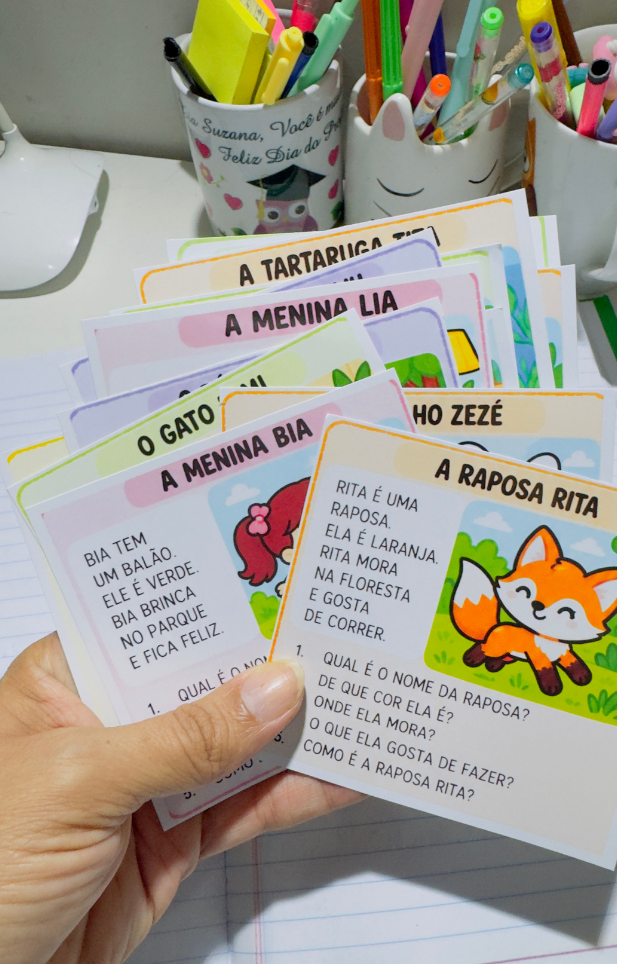 FLASHCARDS DE INTERPRETAÇÃO — 2º ANO - Imagem 4