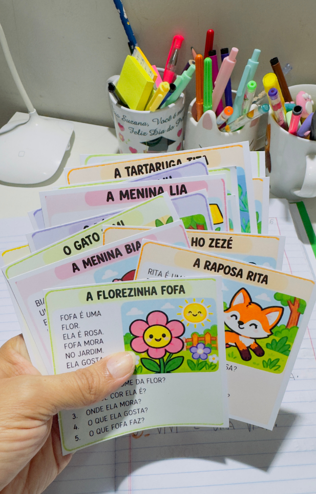 FLASHCARDS DE INTERPRETAÇÃO — 2º ANO - Imagem 6