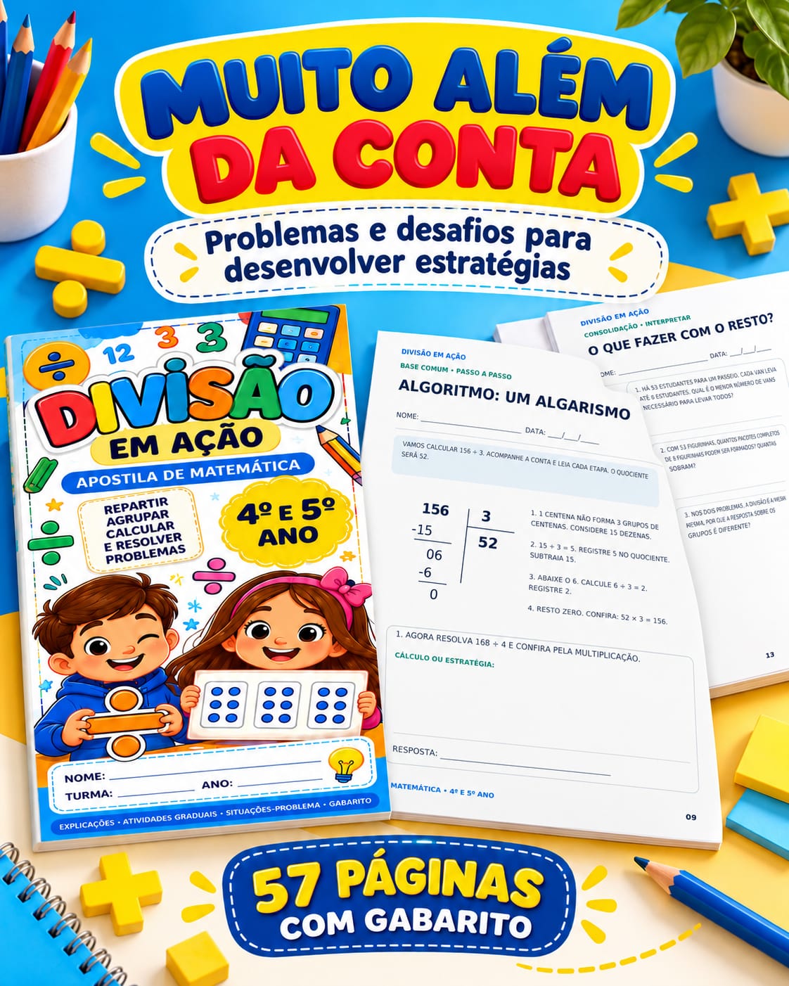 DIVISÃO EM AÇÃO 4° e 5° ano - Imagem 2